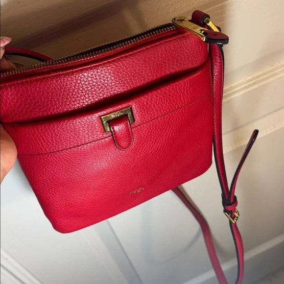 Lauren Ralph Lauren Red Crossbody Bag - Picture 4 of 5